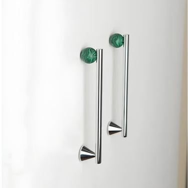 Ivara Crystal Brass Cabinet Handle - product image 3