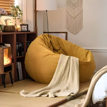 Luma EPP Filled Textured Fleece Bean Bag Sofa - product image 1