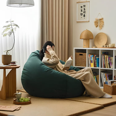 Luma EPP Filled Textured Fleece Bean Bag Sofa - product image 3