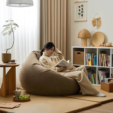 Luma EPP Filled Textured Fleece Bean Bag Sofa - product image 4
