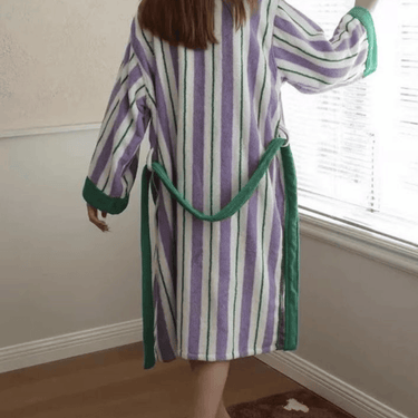 Marella Geometric Organic Cotton Bathrobe - product image 4