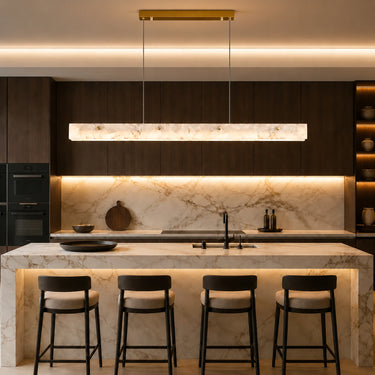 Marvelle Marble Linear LED Pendant Light - product image 1