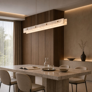 Marvelle Marble Linear LED Pendant Light - product image 4