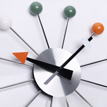 Mid Century Ball Wall Clock - product image 2