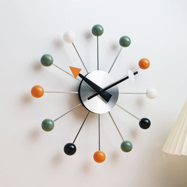Mid Century Ball Wall Clock - product image 3