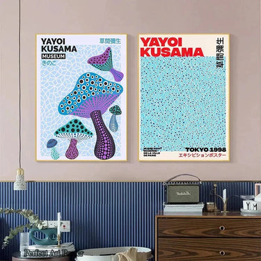 Mira Polka Dot Canvas Wall Art - product image 2