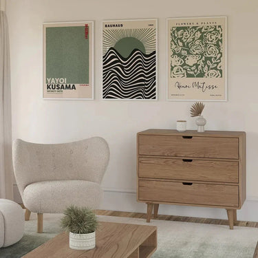 Modern Artist-Inspired Canvas Wall Art - product image 4