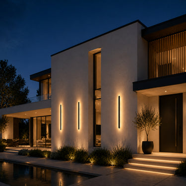 Modern Minimalist Linear Outdoor Wall Lamp IP65 Dimmable LED - product image 4
