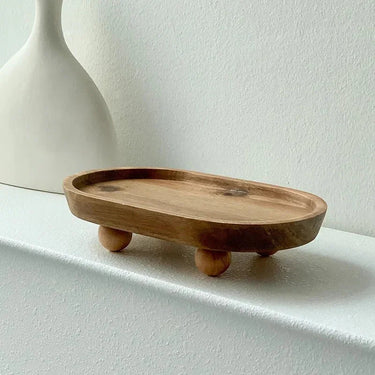 Oren Solid Wood Round Tray - product image 3