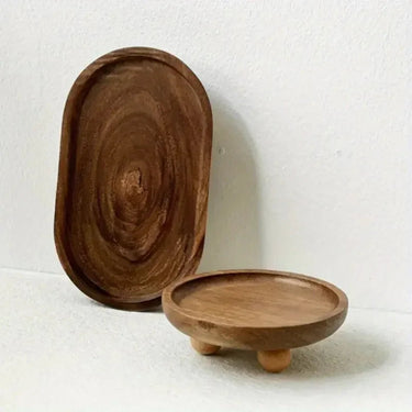 Oren Solid Wood Round Tray - product image 4