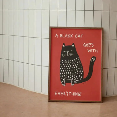 Playful Cat Canvas Wall Art - product image 2