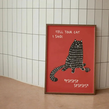 Playful Cat Canvas Wall Art - product image 4