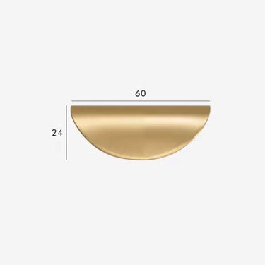 Rural Brass Edge Cabinet Handle - product image 2