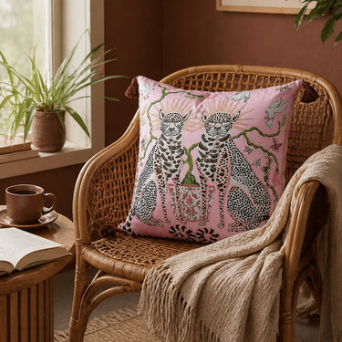 Savaro Cheetah Tassel Pillow Cover - product image 2