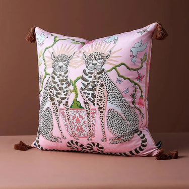 Savaro Cheetah Tassel Pillow Cover - product image 3