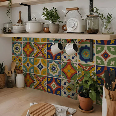 Sevilla Spanish Style PVC Peel and Stick Backsplash Tiles - product image 4