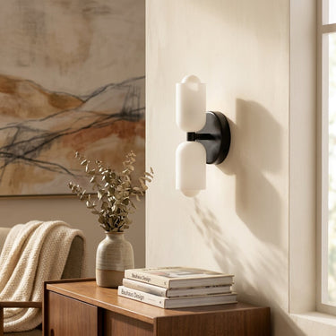 Solerne Glass Up-Down Wall Sconce - product image 2