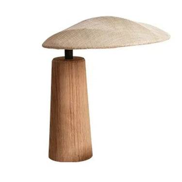 Sora Wood and Fabric Table Lamp - product image 2