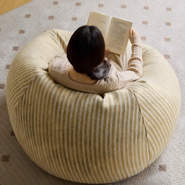 Striped Bean Bag Chair Cover Soft Washable Cover Only Cover - product image 3