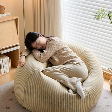 Striped Bean Bag Chair Cover Soft Washable Cover Only Cover - product image 4