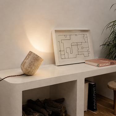 Tarex Travertine Table Lamp - product image 3