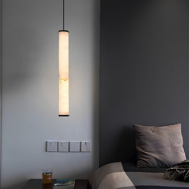 Torvian Marble Cylinder Pendant Light - product image 4