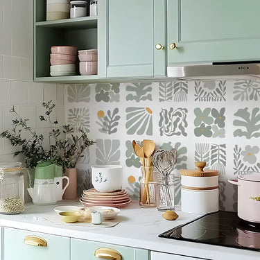 Virelle Botanical PVC Peel and Stick Backsplash Tiles - product image 3