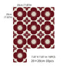 Virelle Retro Floral PVC Peel and Stick Backsplash Tiles - product image 4