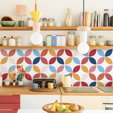 Virelle Retro Petal PVC Peel and Stick Backsplash Tiles - product image 4